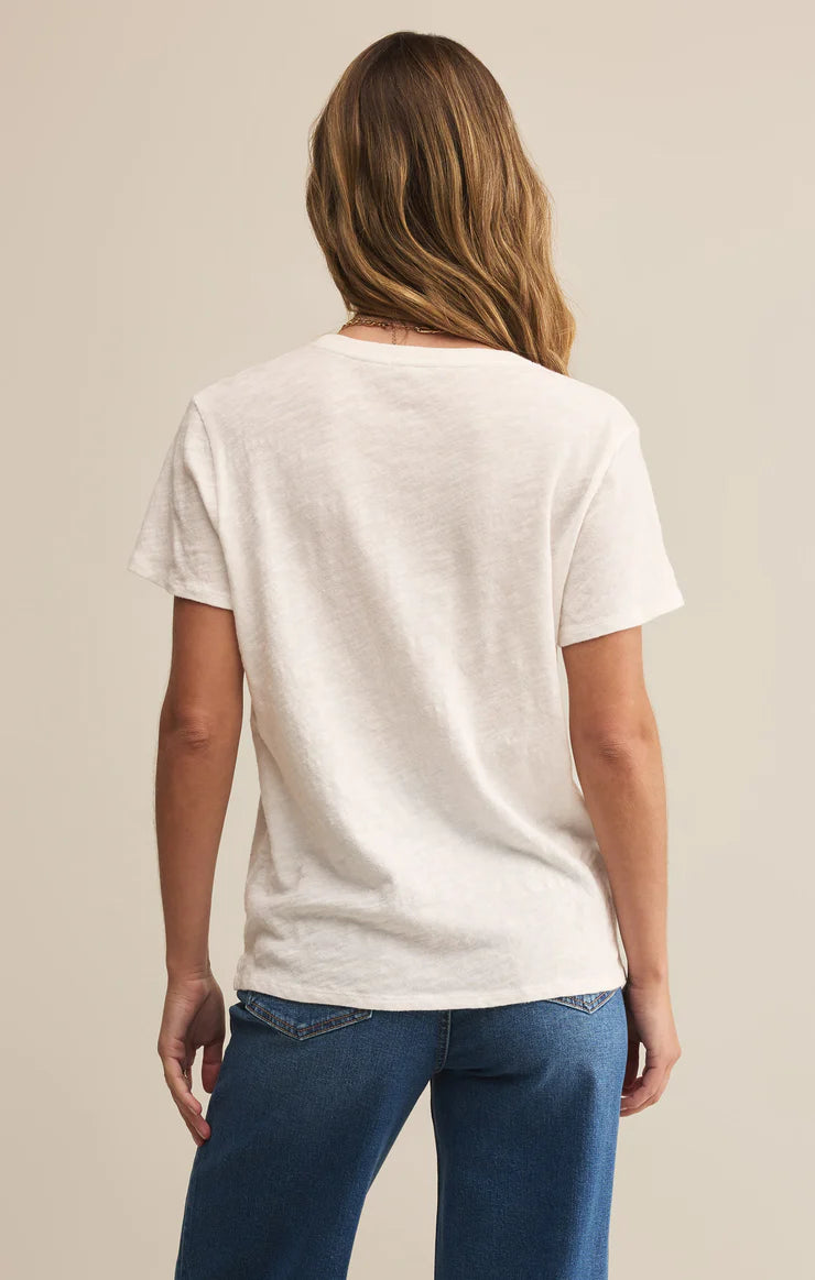 Foundation Slub Tee - White