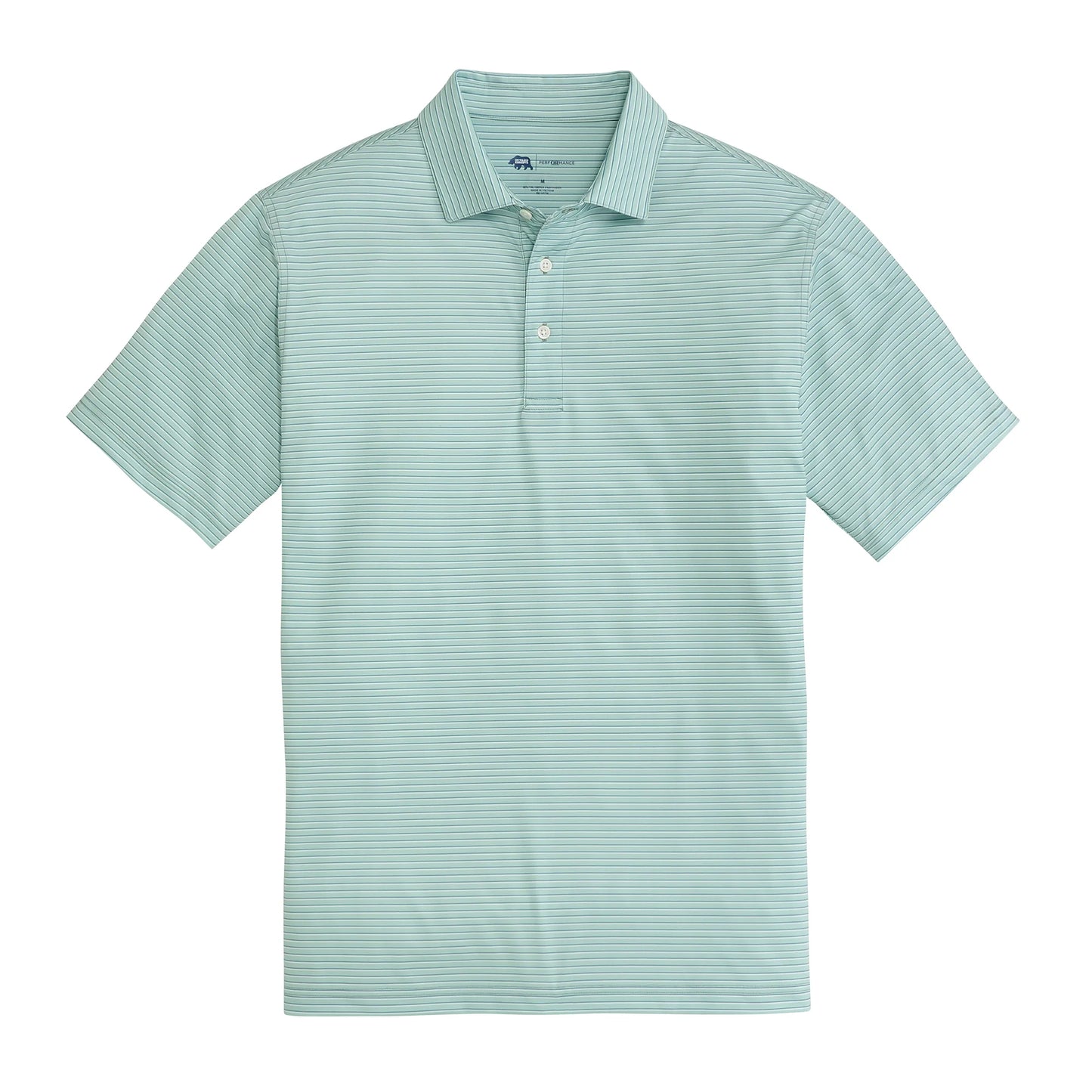 Onward Reserve Scout Stripe Performance Polo - Surf