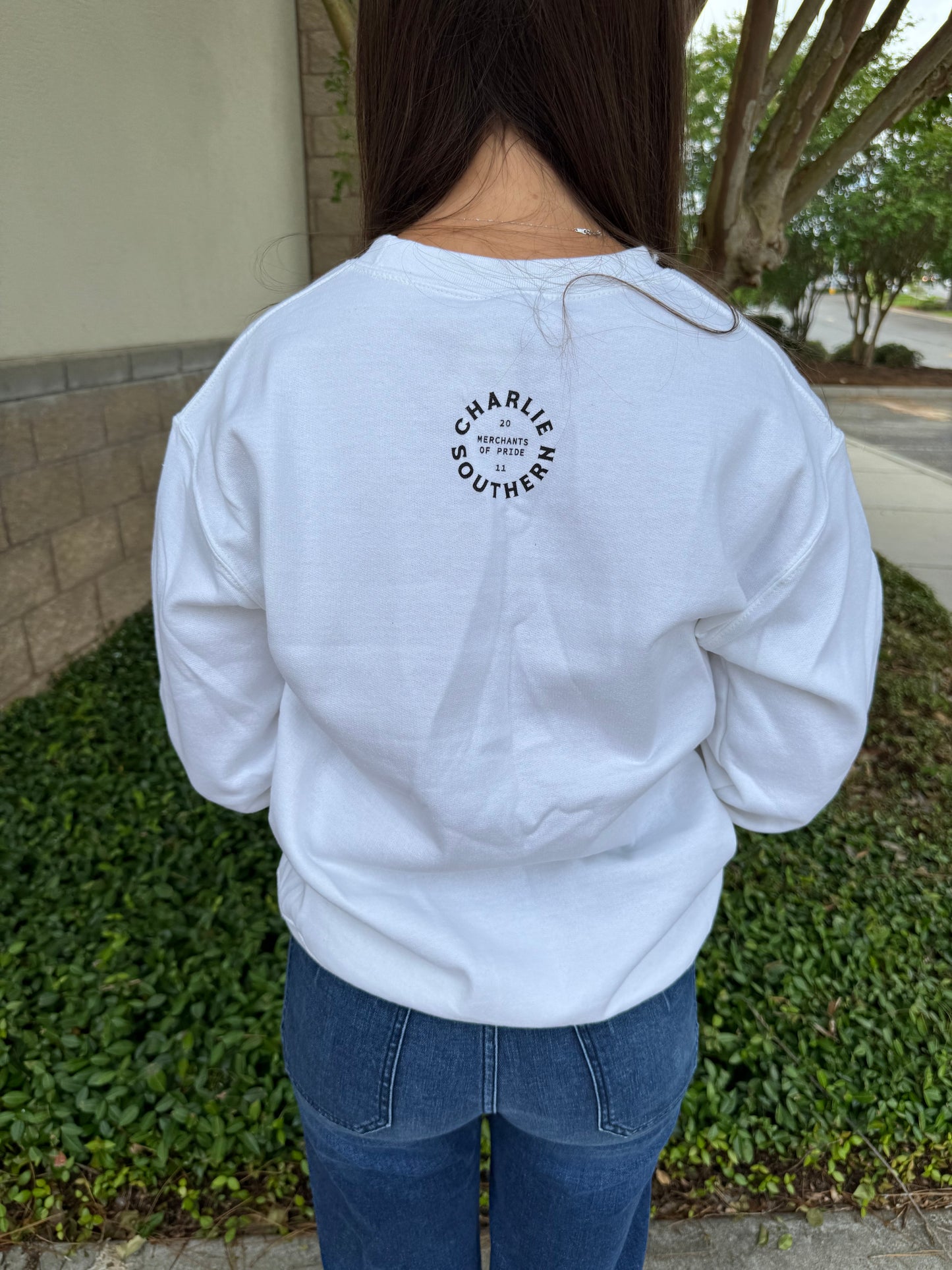 Charlie Southern American Flag Crewneck