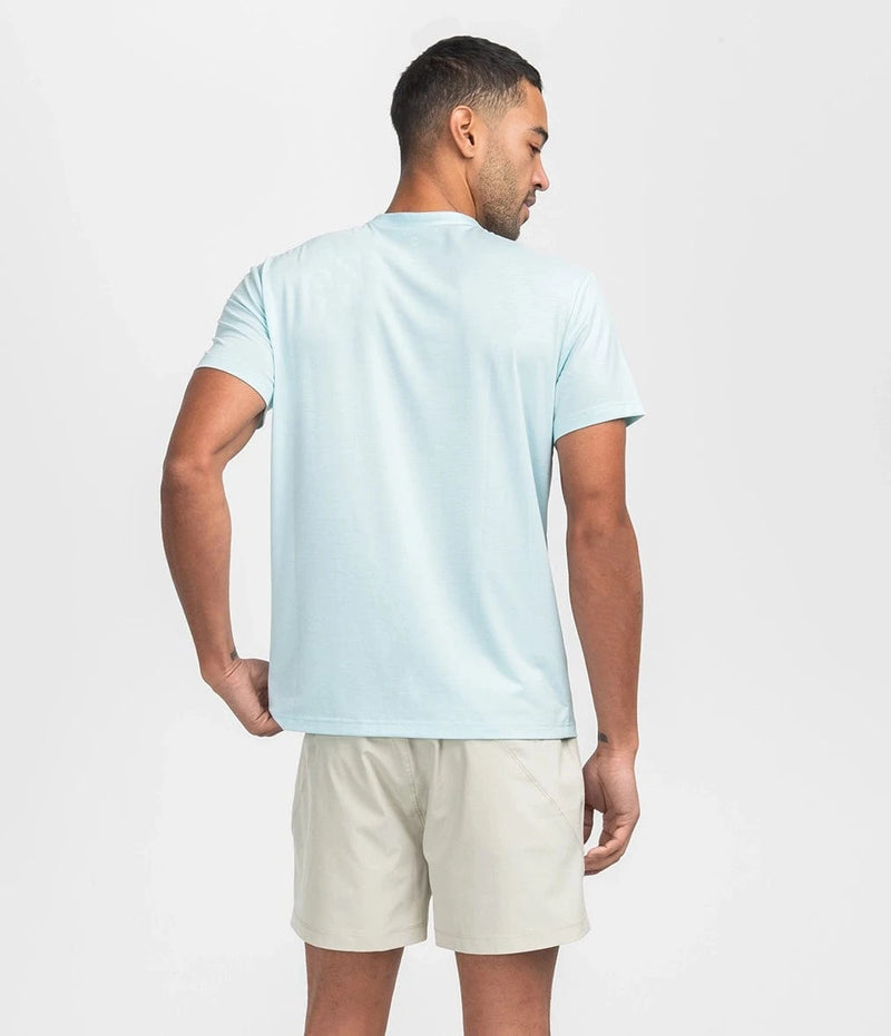 SSCO Men’s Max Comfort S/S Henley - Cooling Oasis