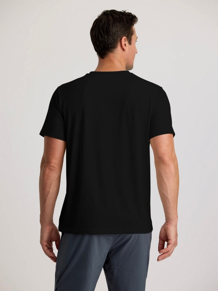 Free Fly Men’s Elevate Lightweight Tee - Black