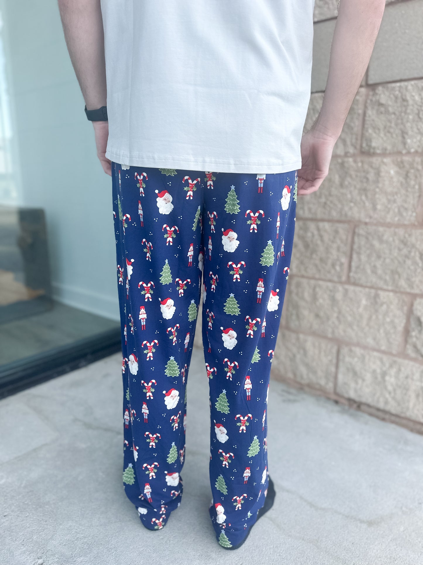 MS Mens PJ Pant - Peppermint Pine