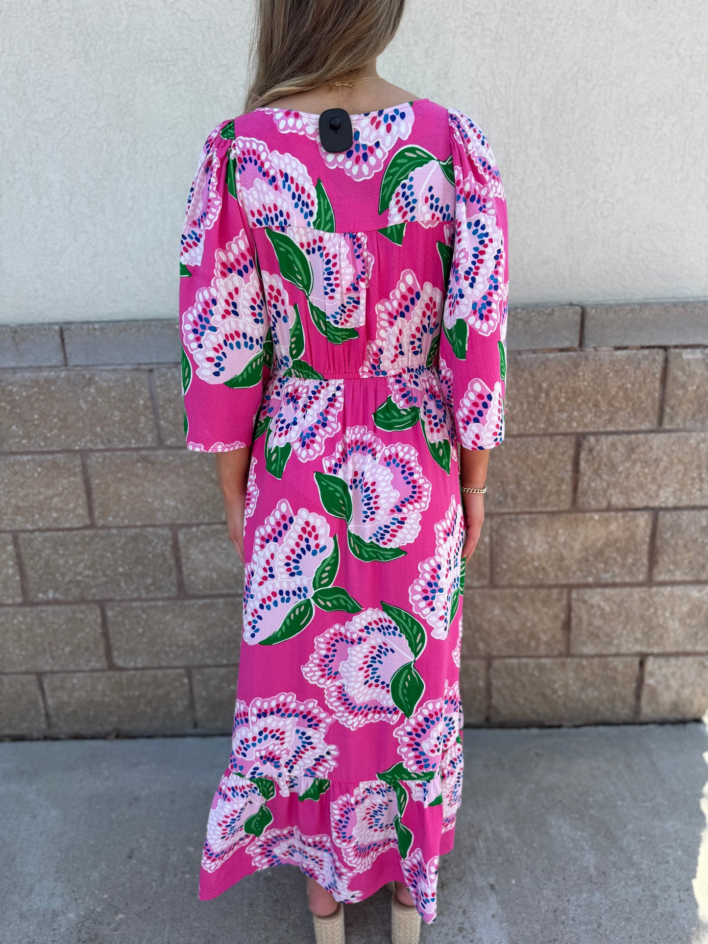 Melissa Dress - Petal Tango Pink