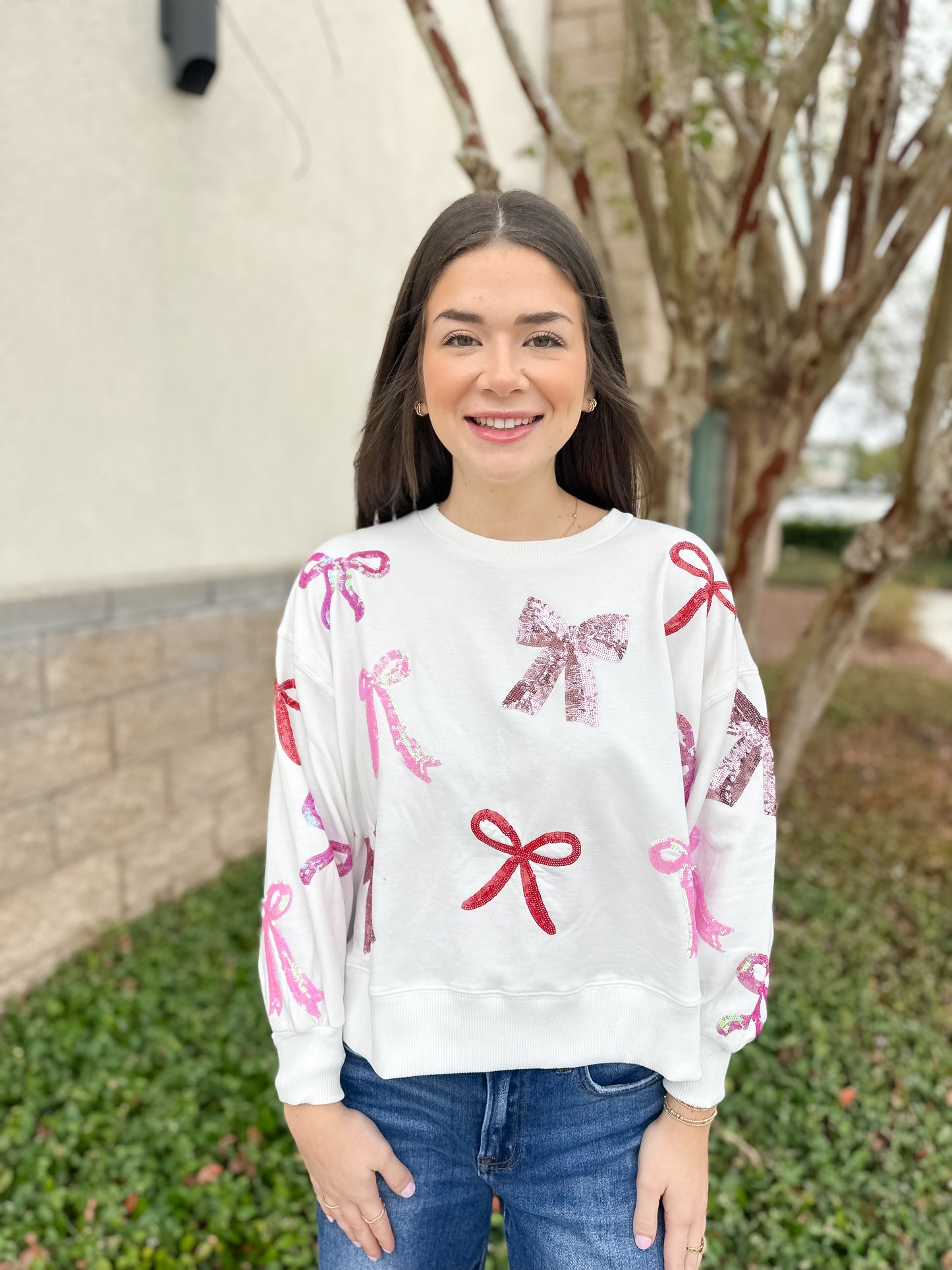 MS Millie Sweatshirt - Bows