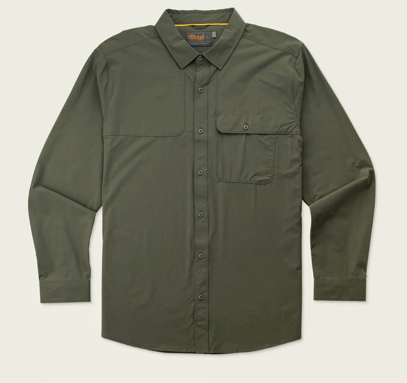 Marsh Wear Men’s Big Pine Field Button Down - Fossil