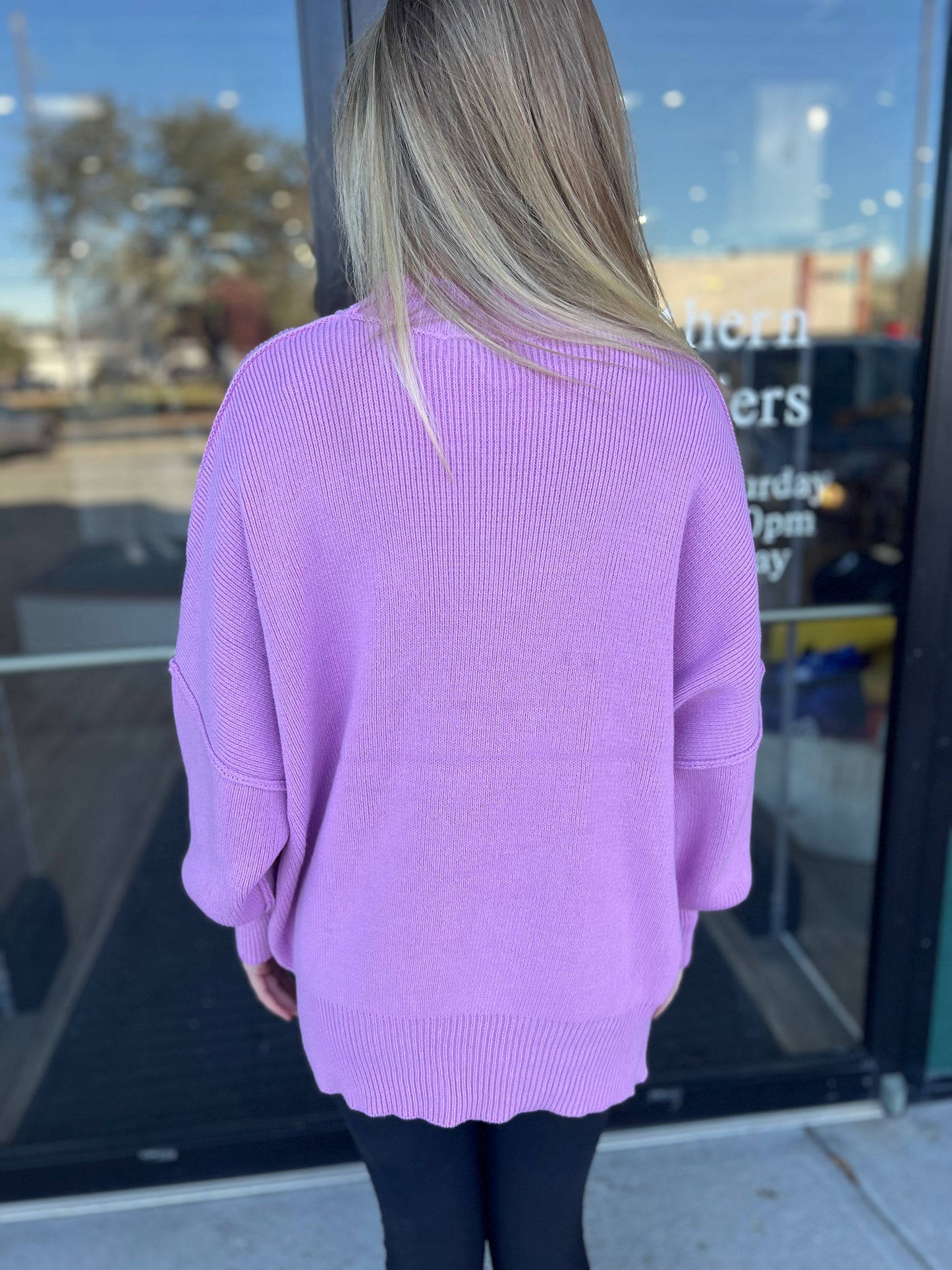Hit The Slopes Sweater - Pink