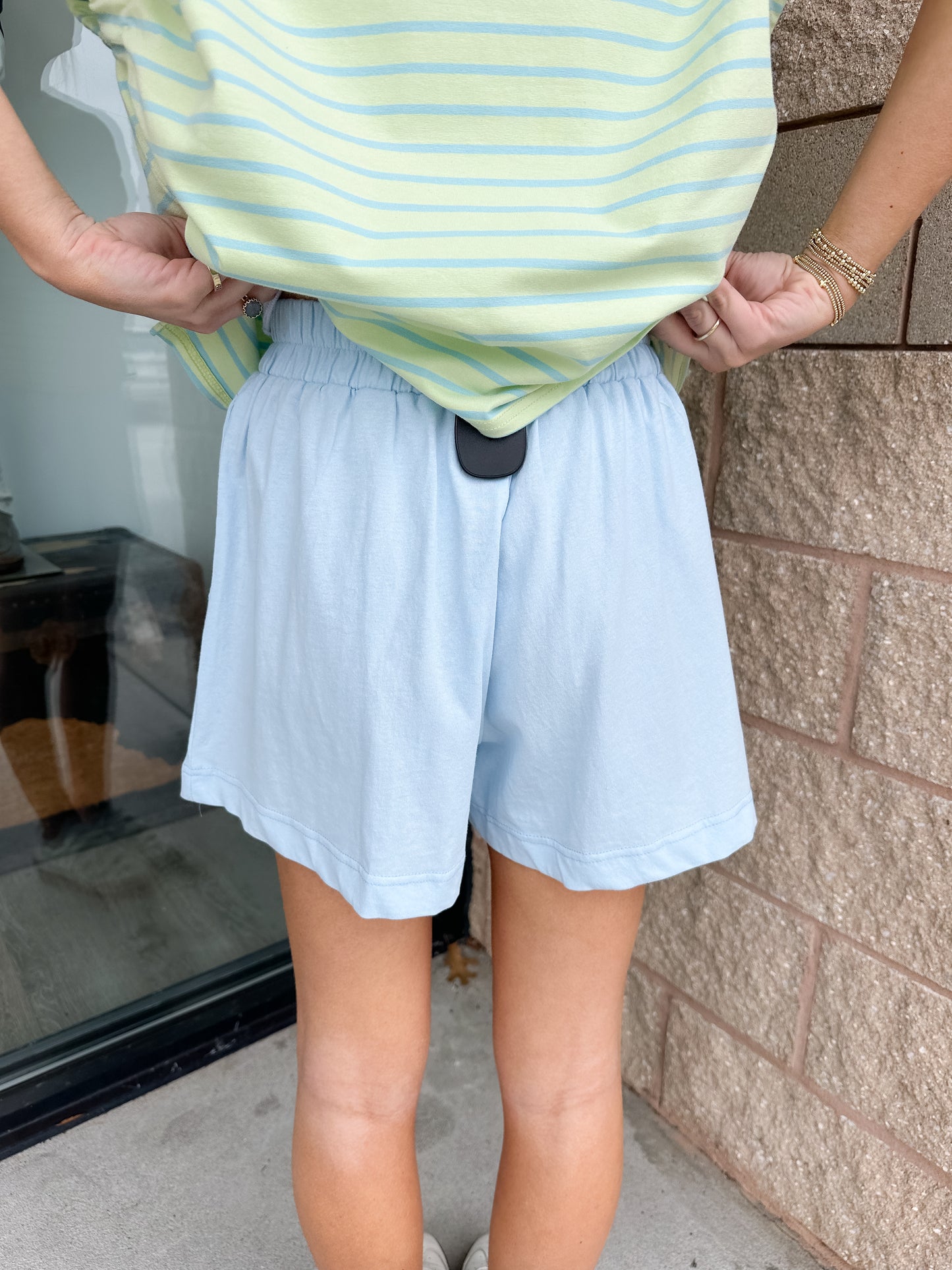 Fresh Pop Short - Light Blue