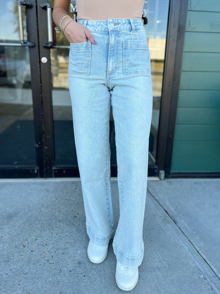 Bradley Denim Pant Faded Indigo