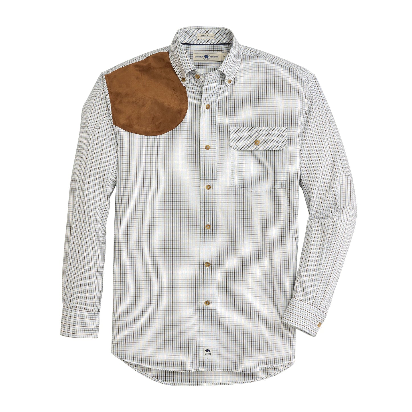Onward Reserve Battery Performance Twill Shooting Shirt - Beech