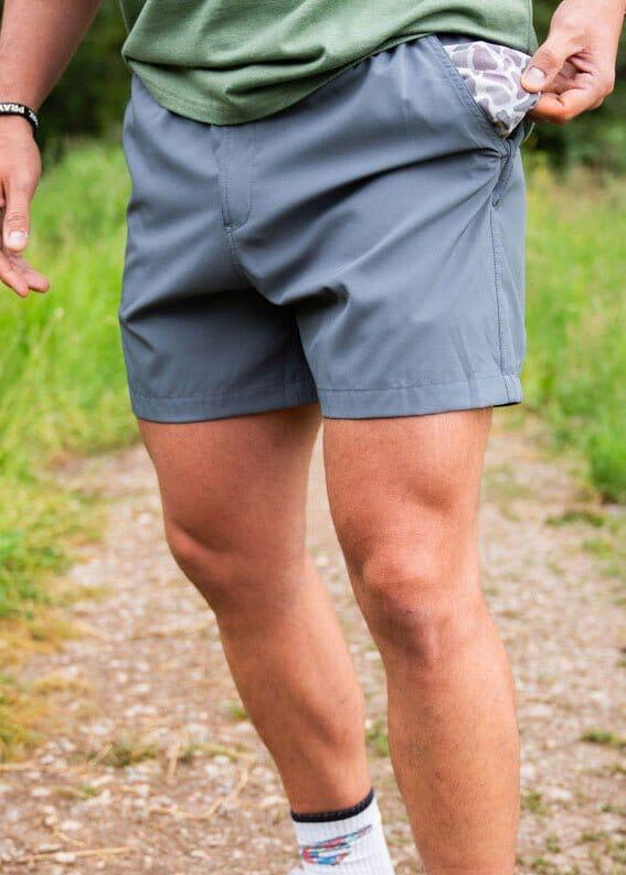 Men’s Burlebo Everyday Short - River Rock Grey
