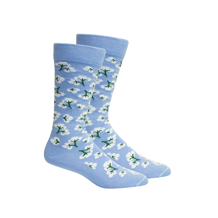 Brown Dog Socks - High Cotton Della Blue