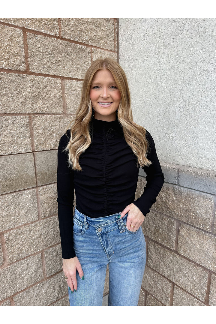 The Lindsey Top: Black