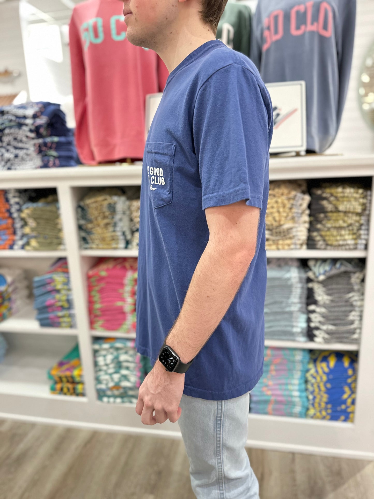 Old Row GBC Cowboy Retriever Pocket S/S T-Shirt - Midnight