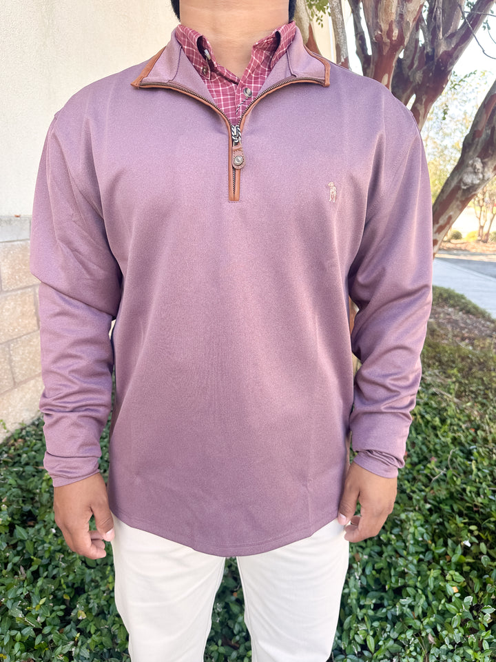 S. Casanova Performance Thurgood Quarter Zip - Cedar Grove