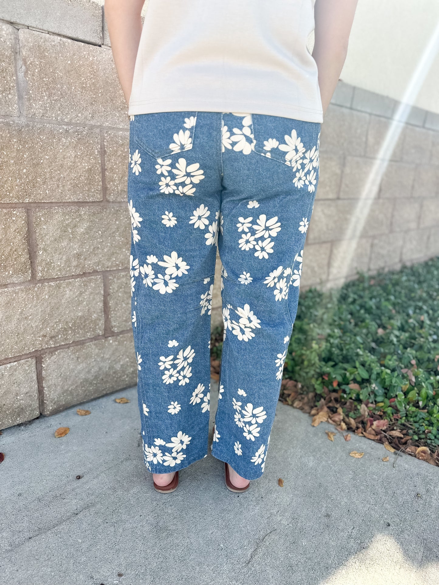 Elena Printed Jeans
