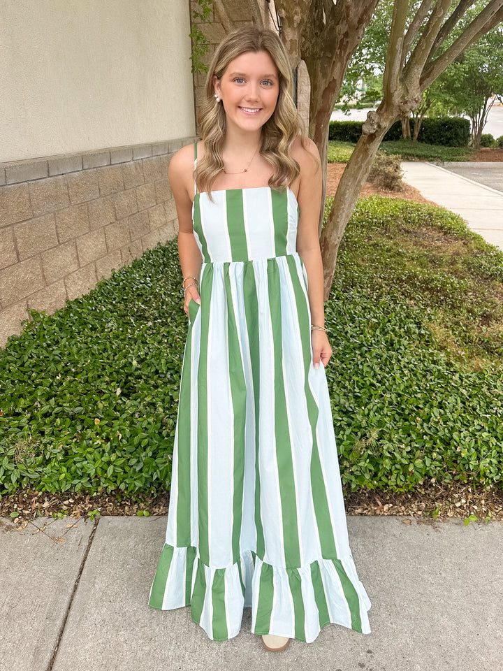 Melon Maxi Dress