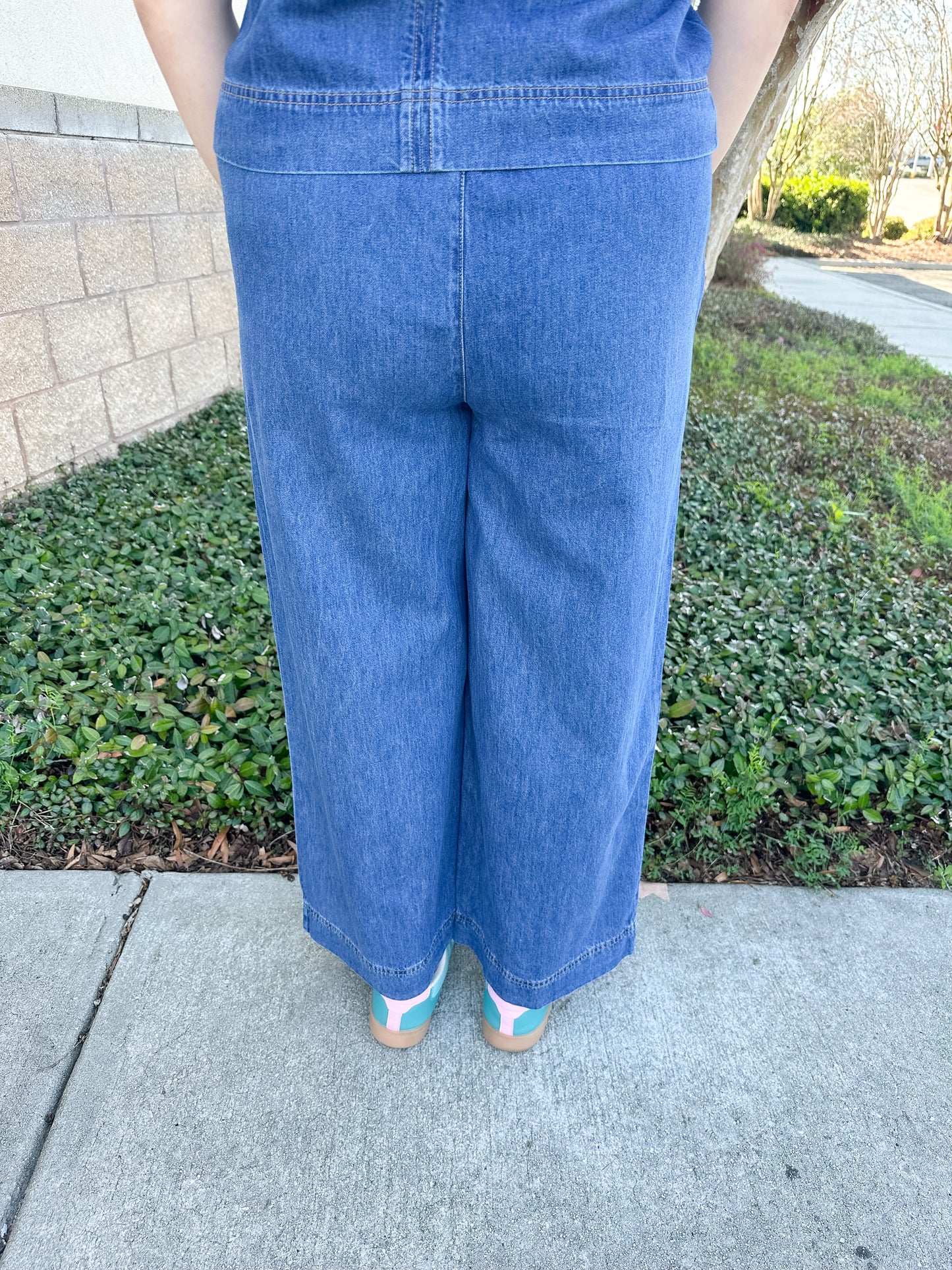 Daycation Denim Utility Pant - Deep Water