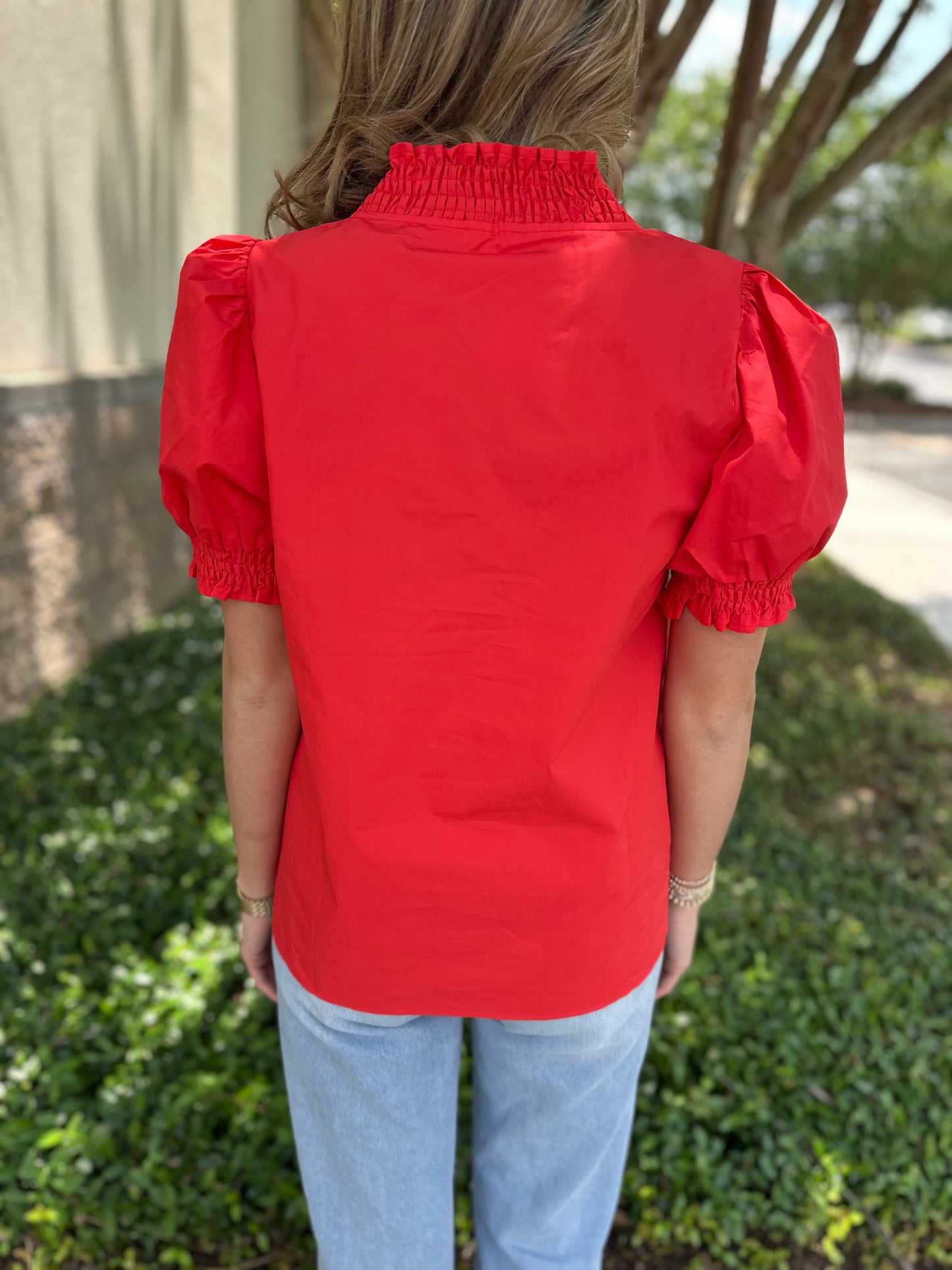 Nora Ruffled Top