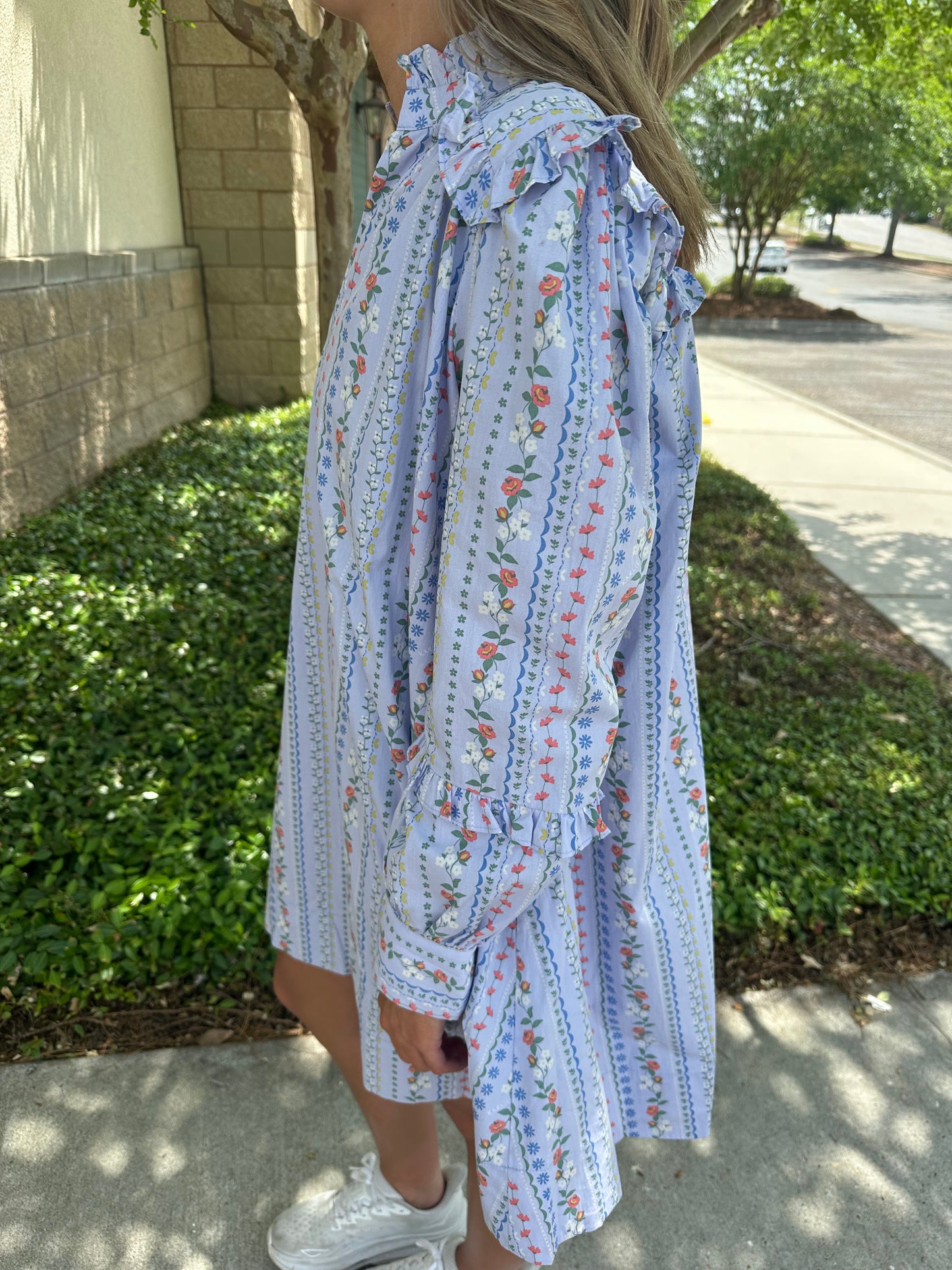 Marty Floral Vine Dress