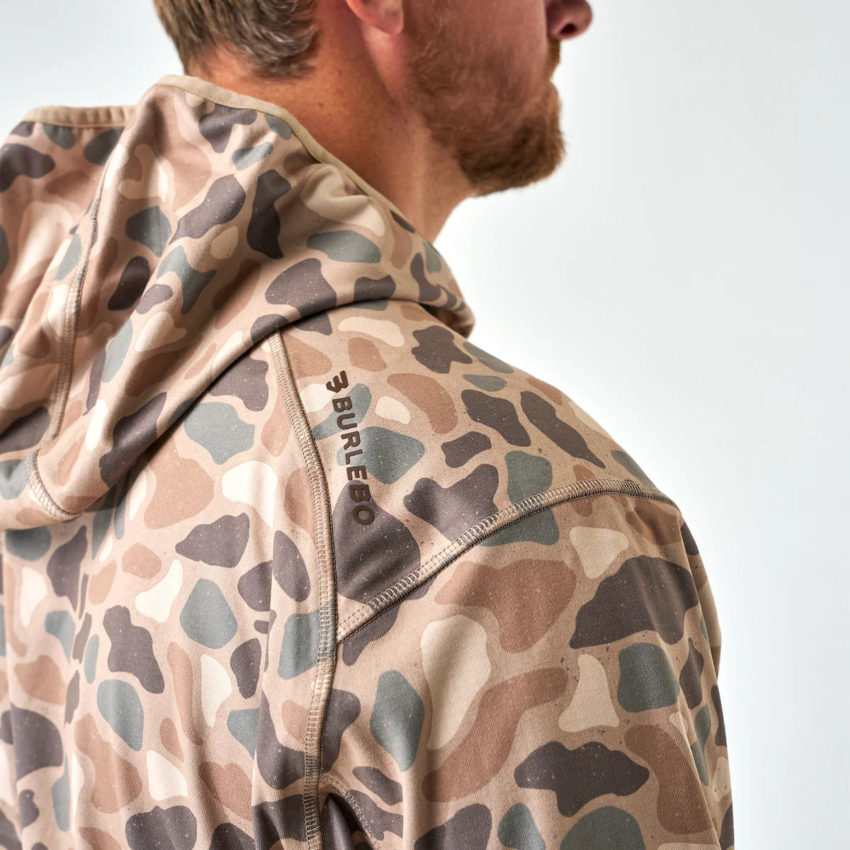 Burlebo Duke Tech Mid-Layer Jacket - Pintail Camo