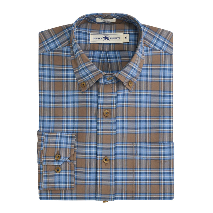 Onward Reserve Adgers Featherweight Flannel - Walnut