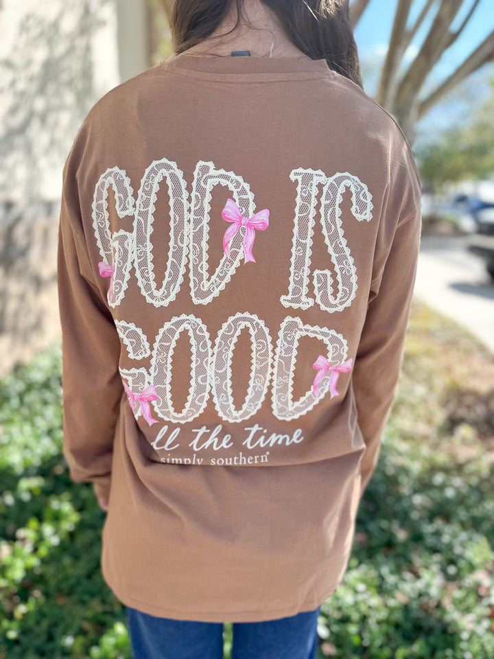 Simply God Is Good Long Sleeve