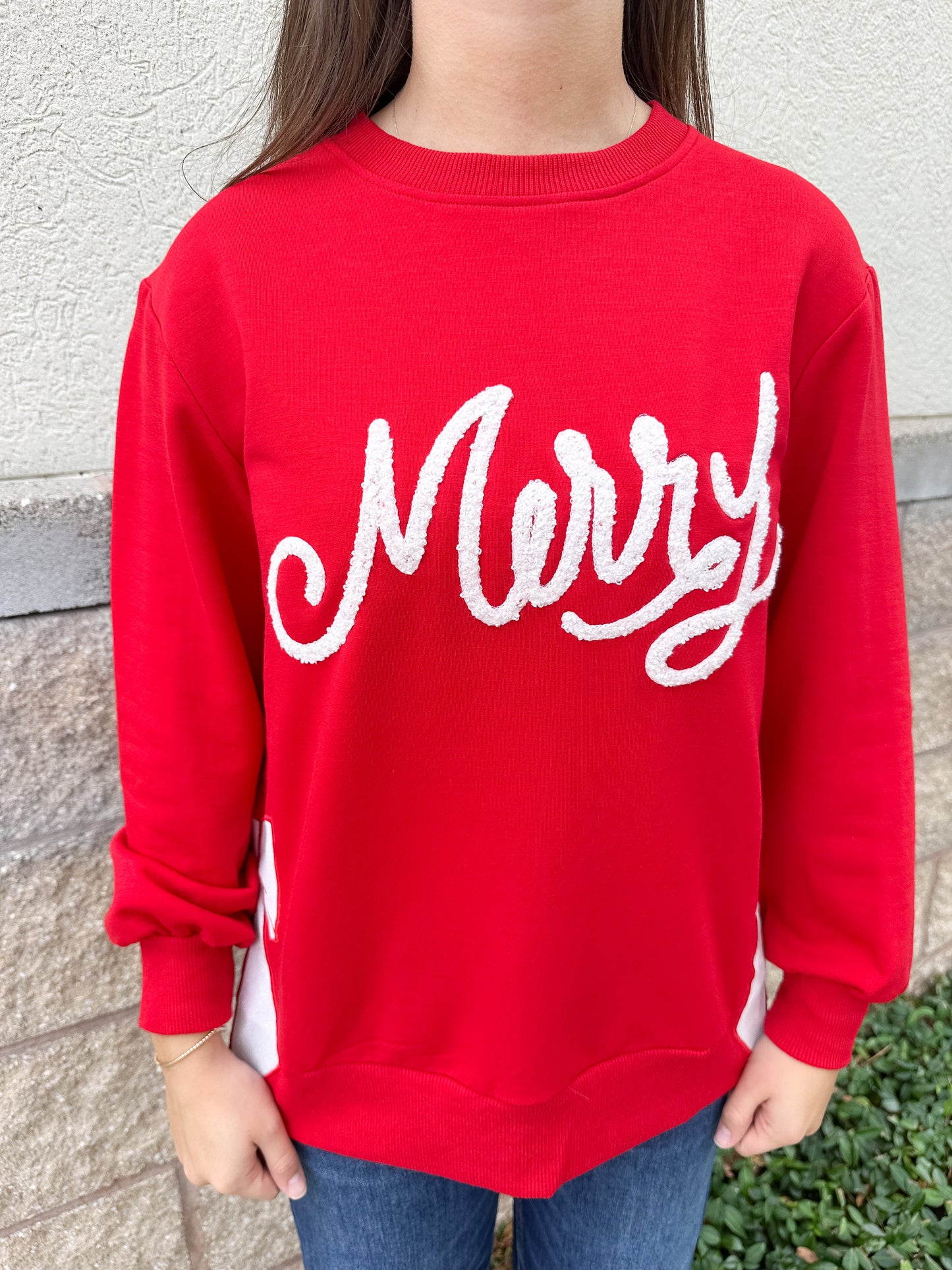 MS Lakelyn Sweatshirt - Merry Bow