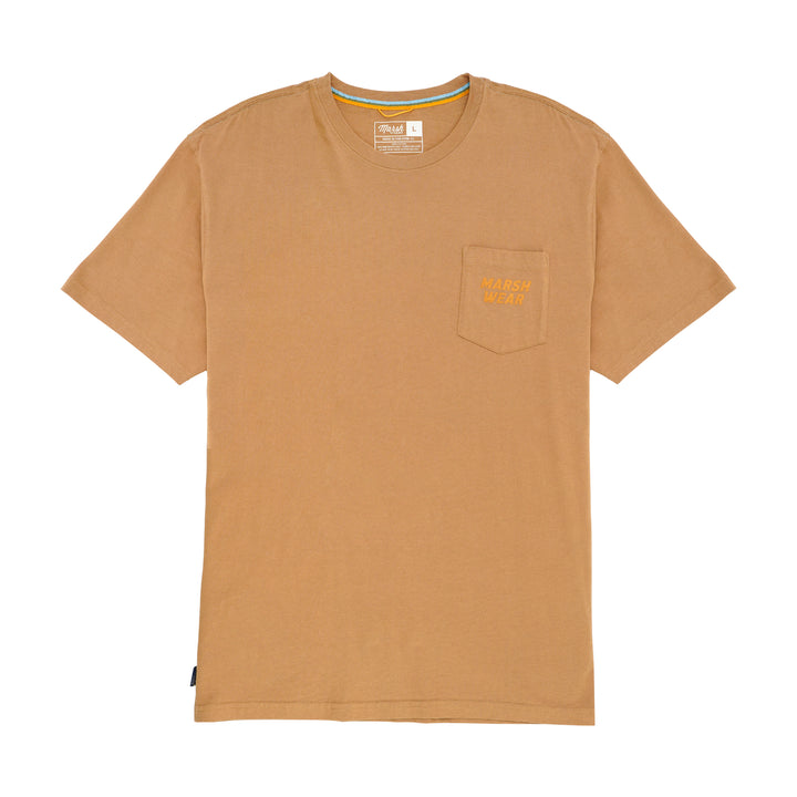 Marsh Wear Men’s S26 Pheasant S/S Pocket T-Shirt - Tobacco