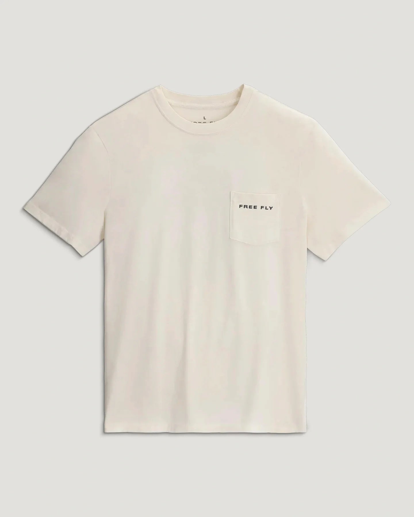 Free Fly Men’s Dive Bomb Pocket S/S T-Shirt - Heather Sea Salt