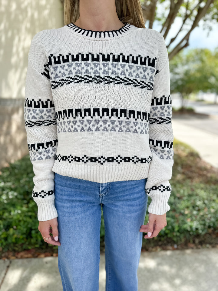 Perci Sweater - Crystal