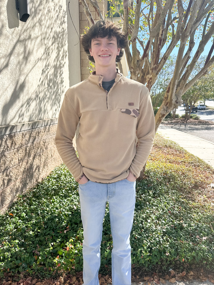 S. Casanova F25 Luke Fleece Pullover