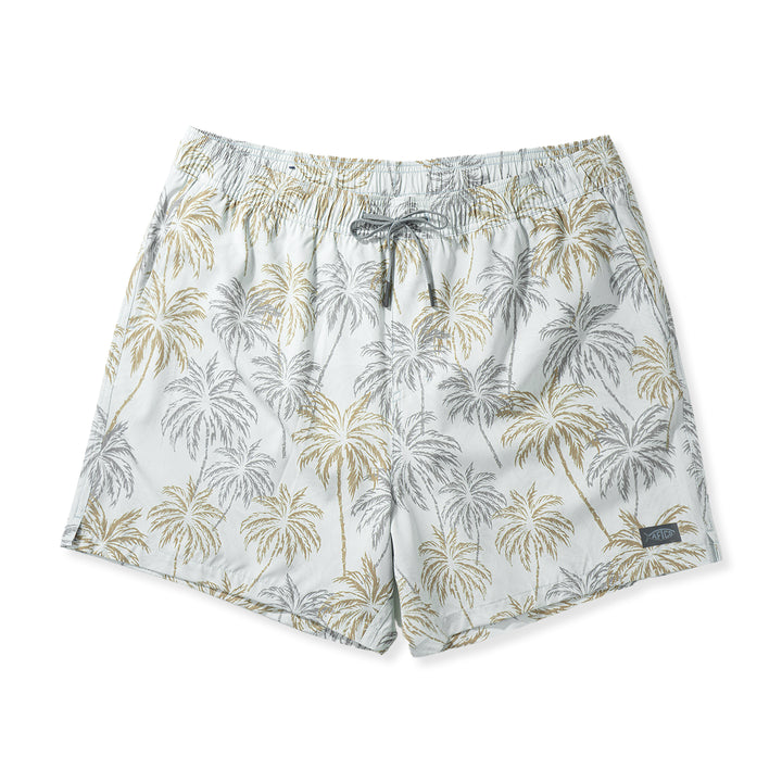 Aftco Men’s Strike Printed Swim Shorts 5.5” - Sea Glass