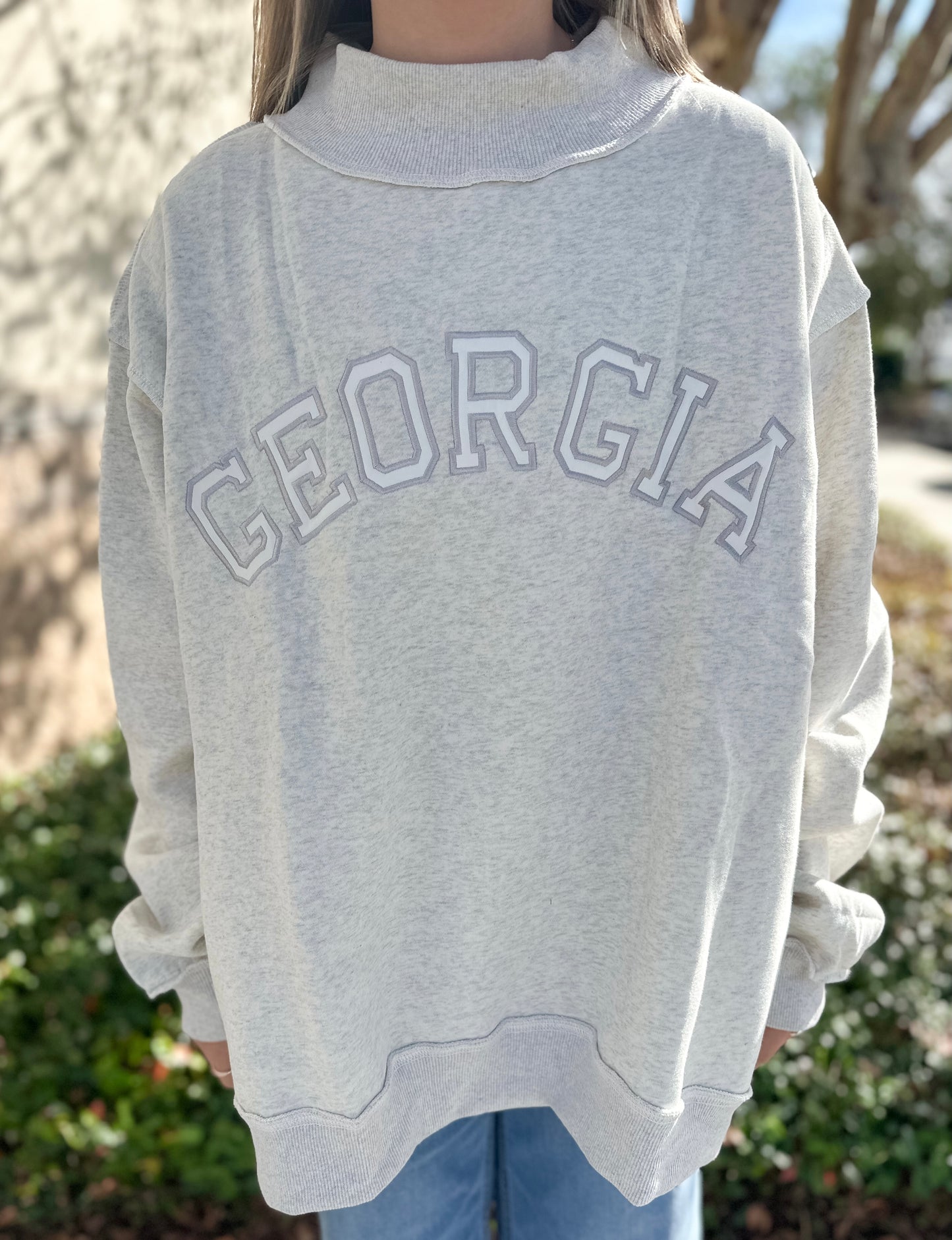 Georgia Mockneck Sweatshirt