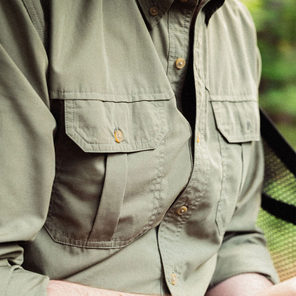 TSG F25 Airetex Rise Sport Shirt - Dusty Olive