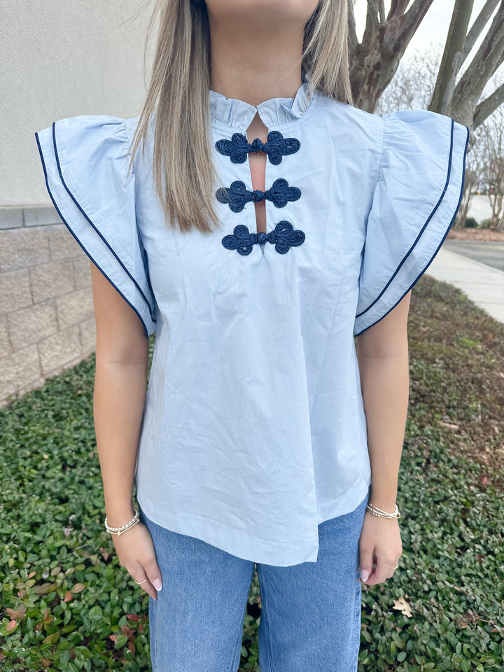 Agnes Ruffle Top