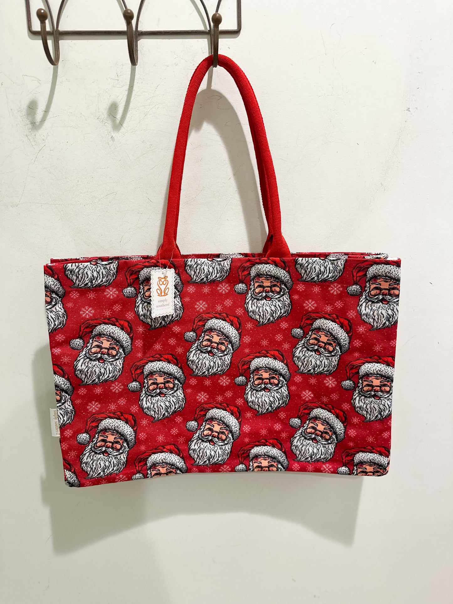 Simply Holiday Tote - Santas
