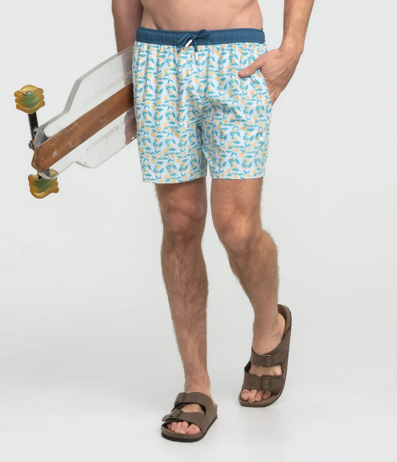 SSCO Men’s Swim Shorts - Lemon Squeezy