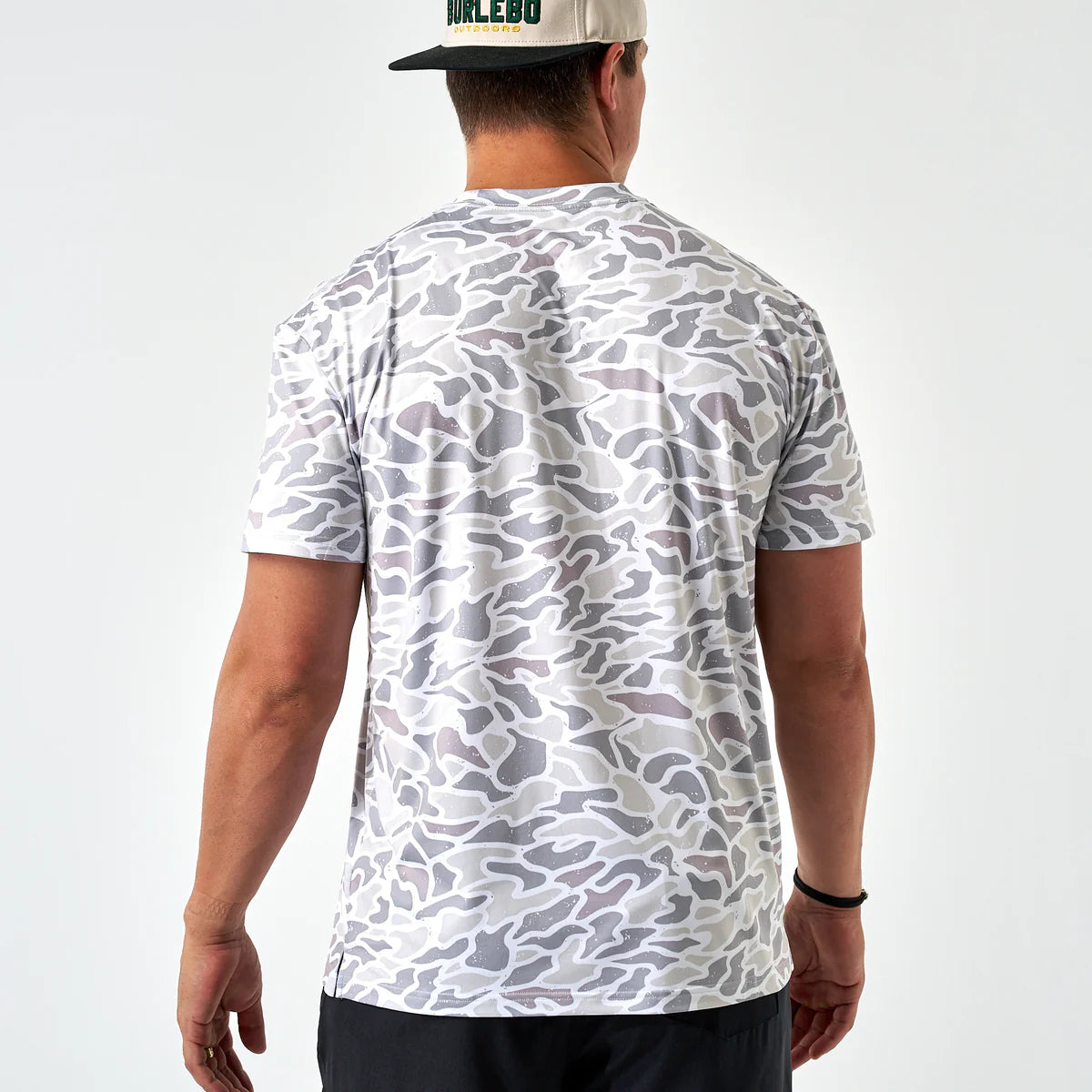 Burlebo Men’s Go To Tee - White Camo