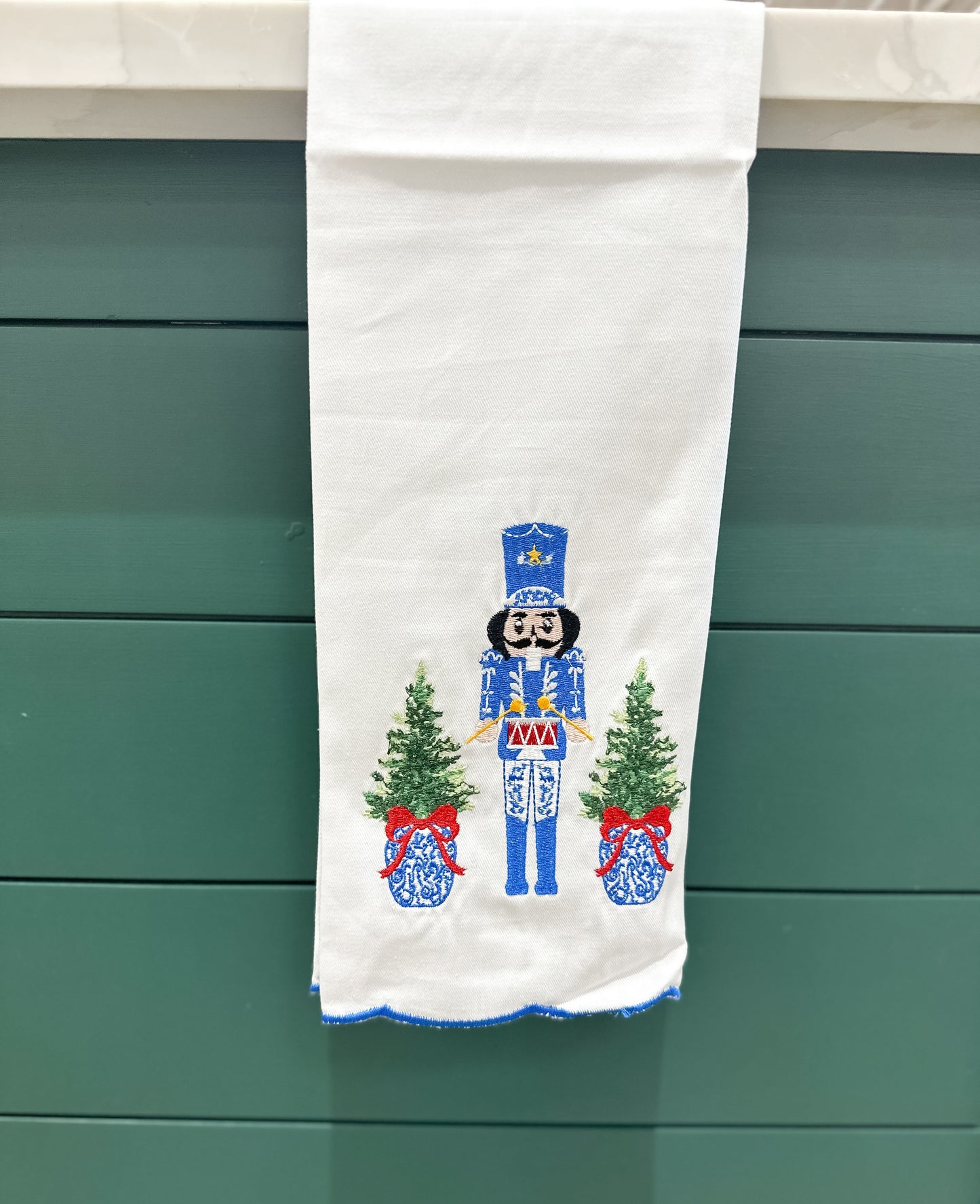 MS Holiday Tea Towel - Merry Marchers