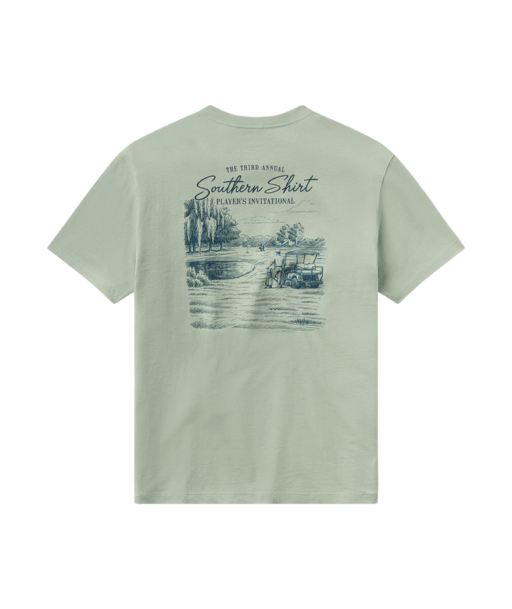 SSCO Men’s Players Invitational S/S T-Shirt - Iceberg Green