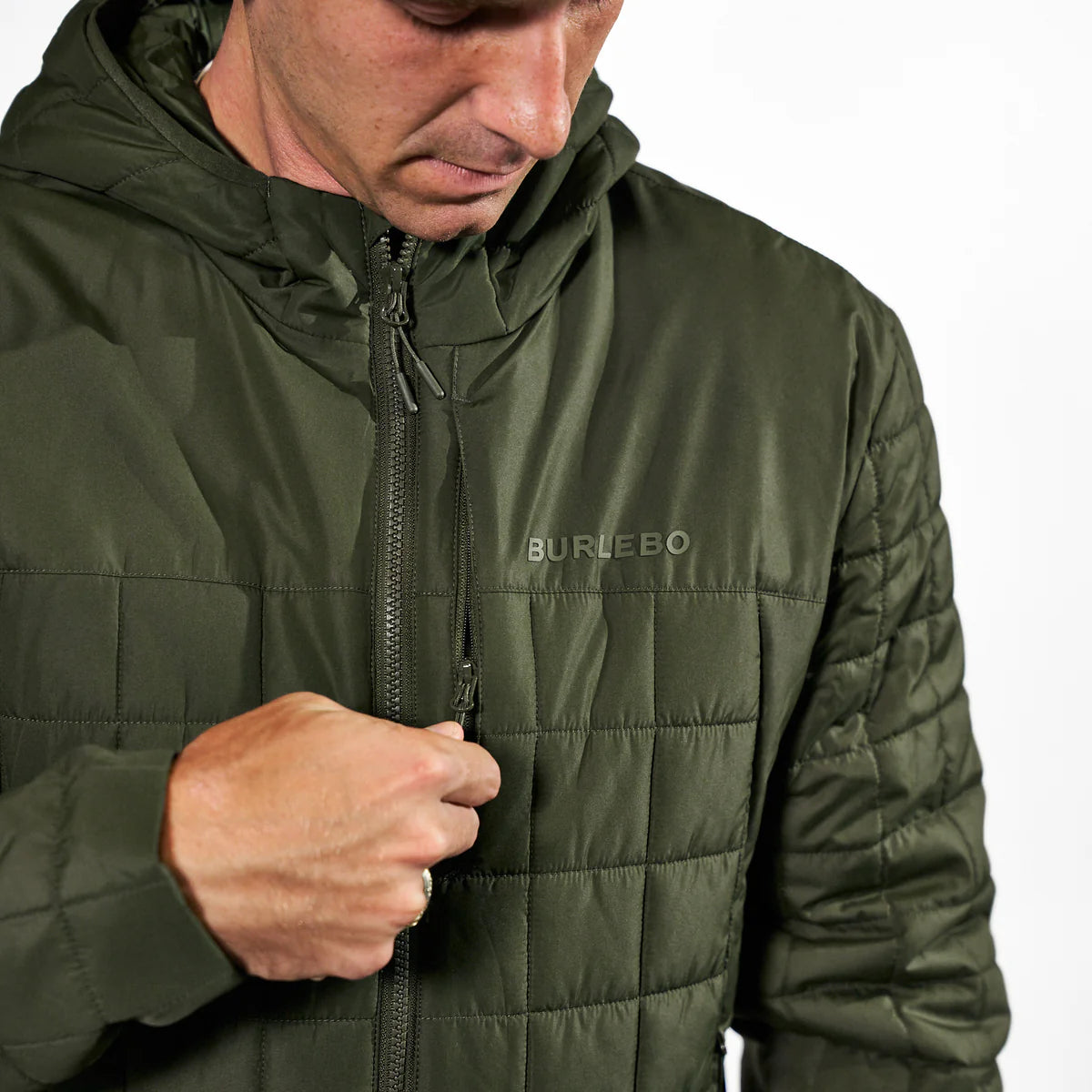 Burlebo Men’s Puffer Jacket - Mallard Green