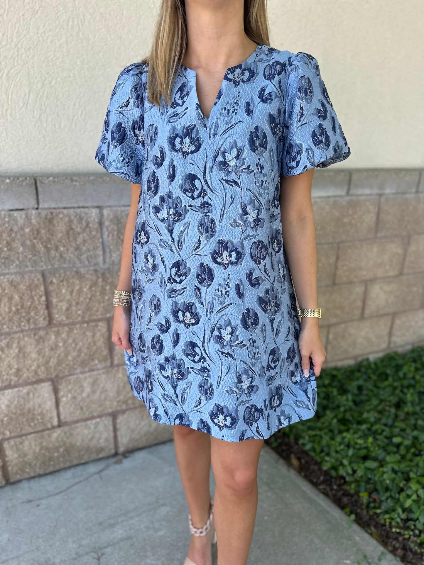 Jessamine Jacquard Dress