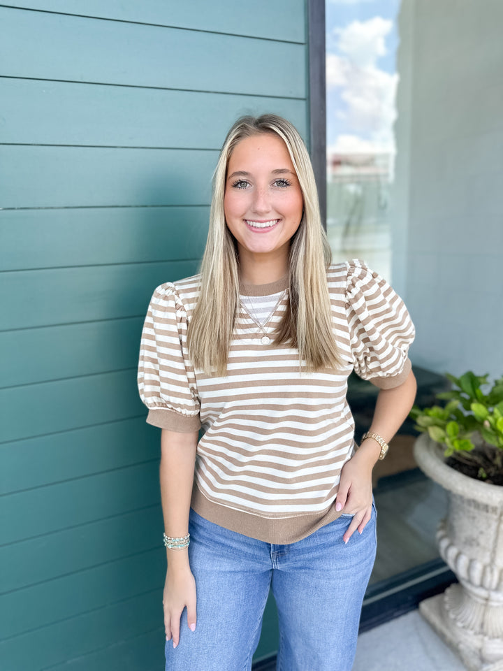 Giana Stripe Top
