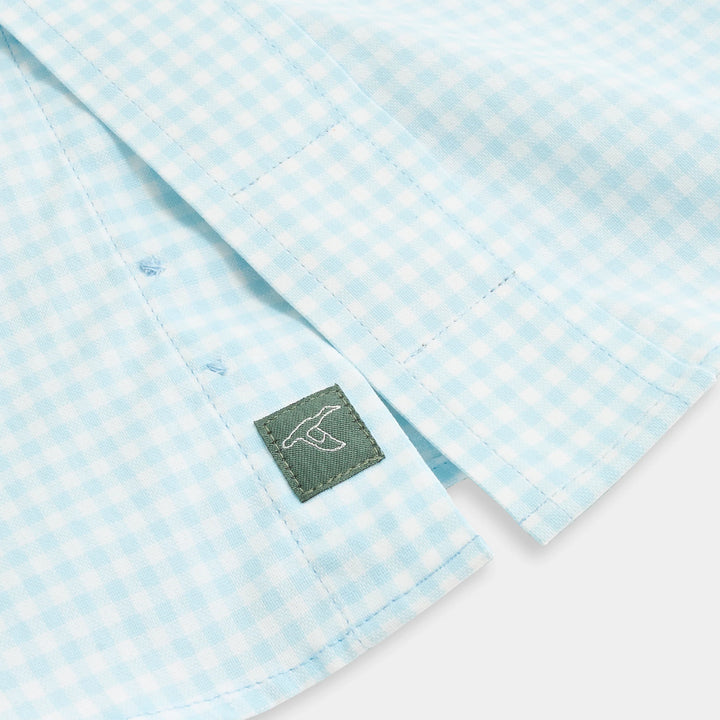 Genteal Spring ‘25 Holden Softouch Sport Shirt - Powder Blue