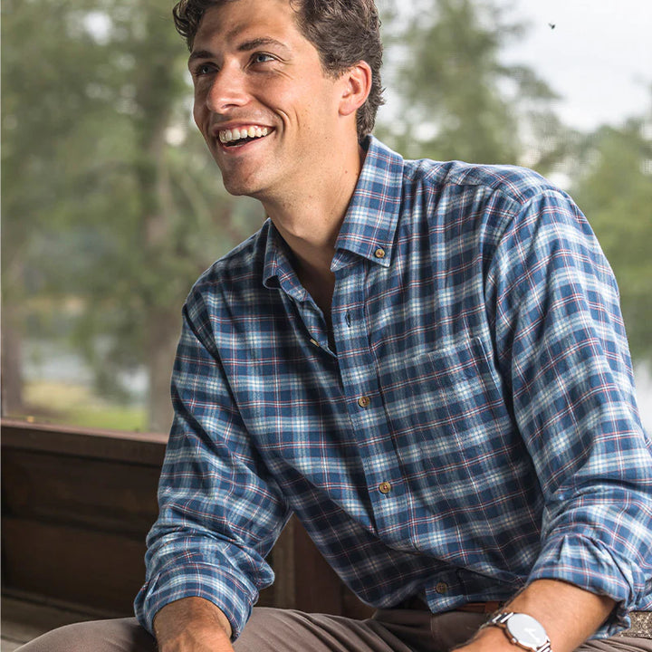 Onward Reserve Saddle Featherweight Flannel - Naval Academy