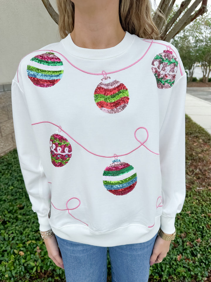 MS Sarah Sweatshirt - Ornaments