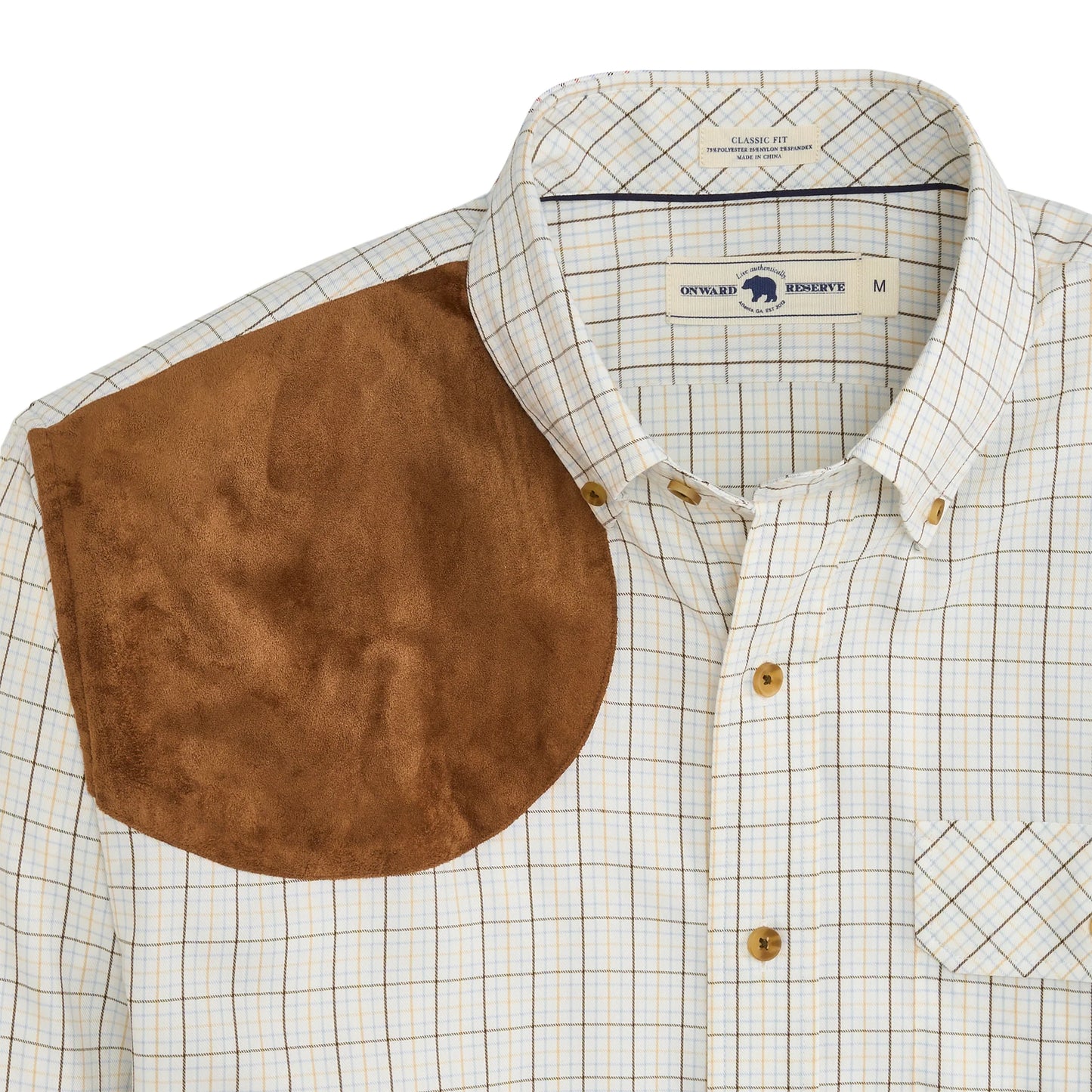 Onward Reserve Huntsman Performance Twill Shooting Shirt - Frosted Almond