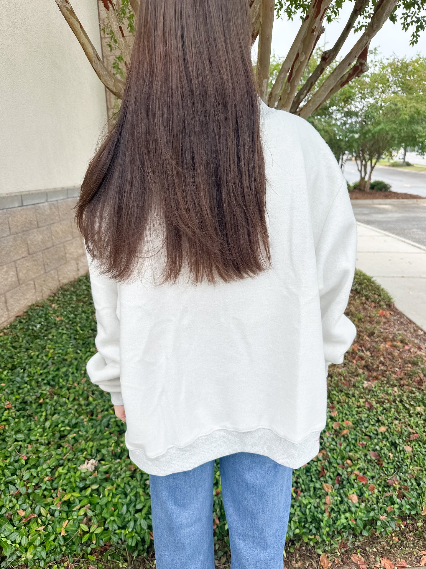 Georgia Reversible Mockneck Sweatshirt - Grey