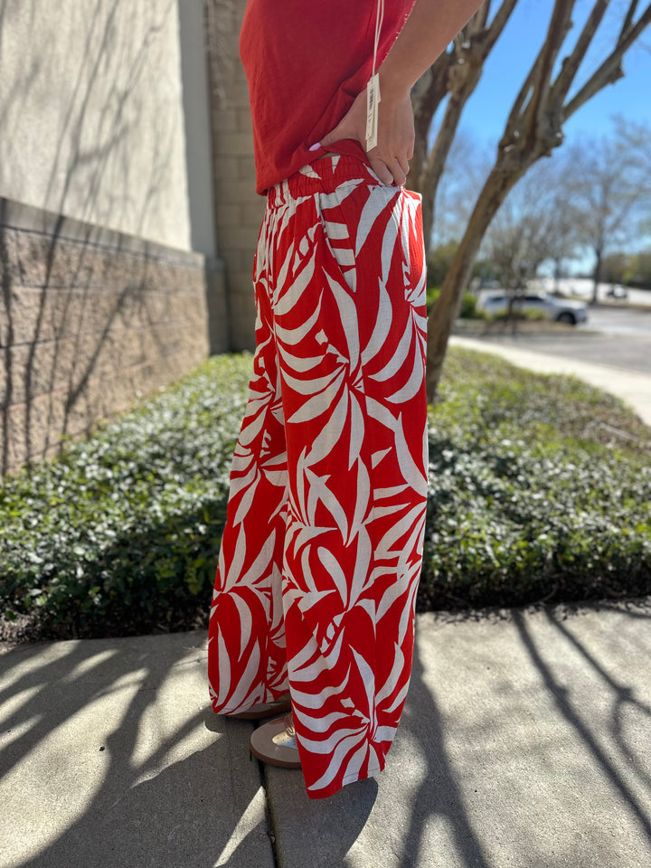 Dante Vacances Pant - Cabana Red