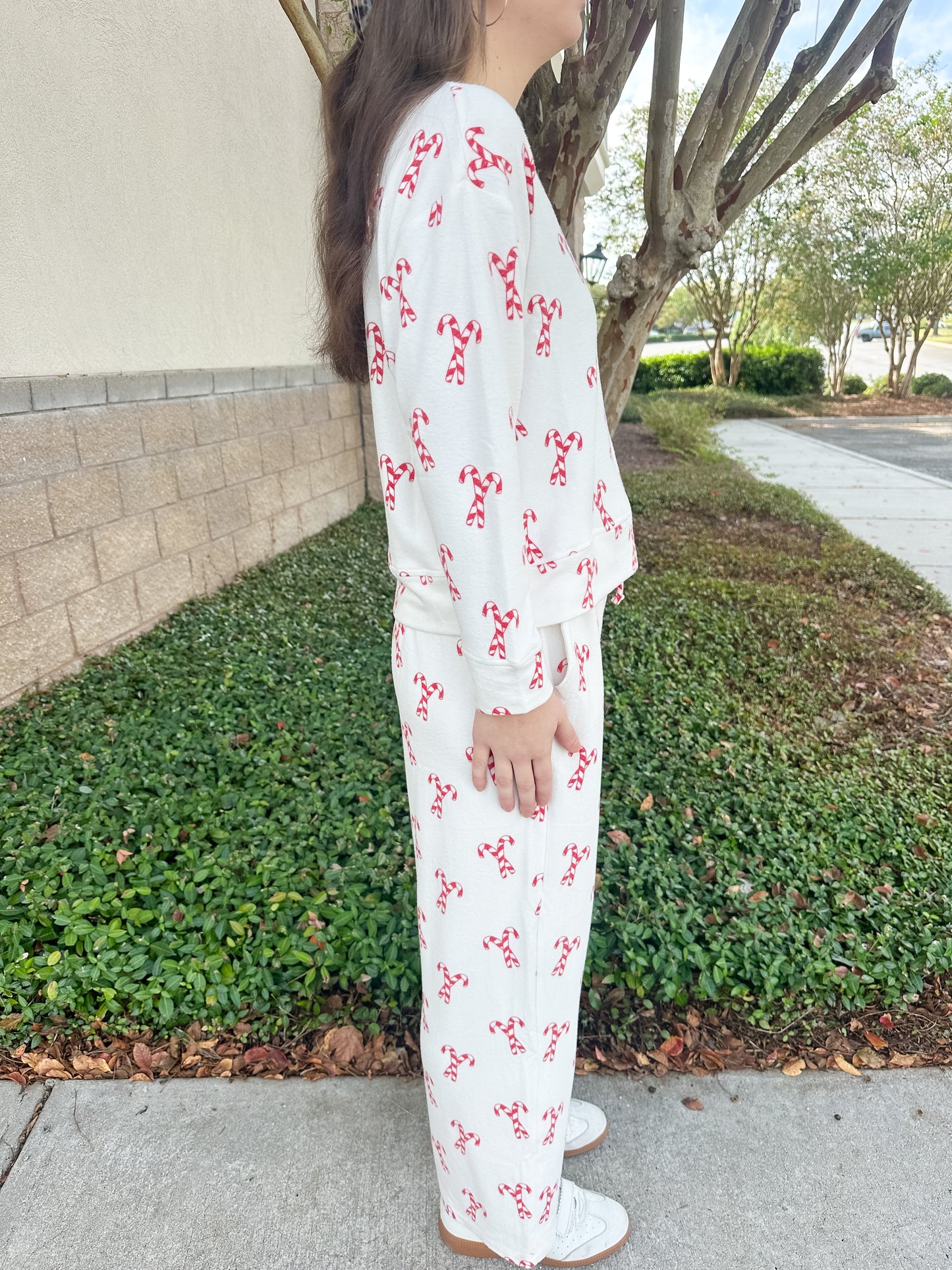 MS Sophie PJ Pant Set - Candy Canes